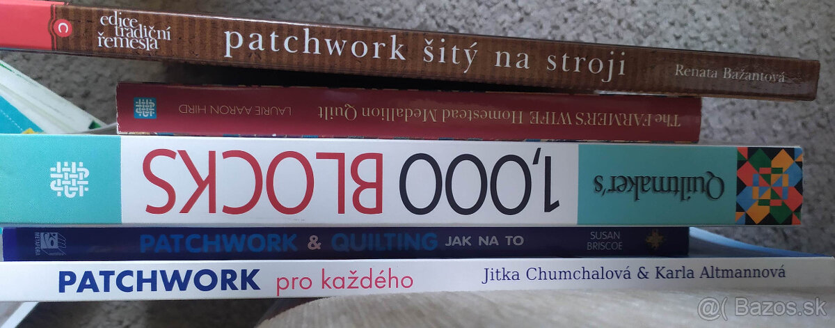 Knihy o patchworku - 2