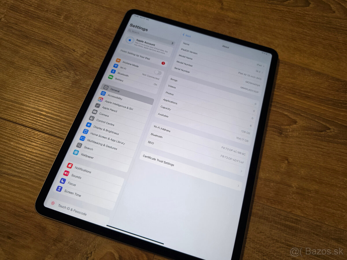 Apple iPad Air 13 m3 128gb - 2