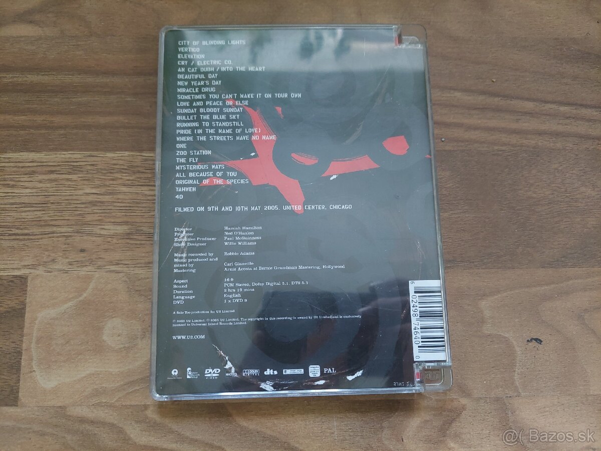 DVD U2 Vertigo tour- live from Chicago - 2