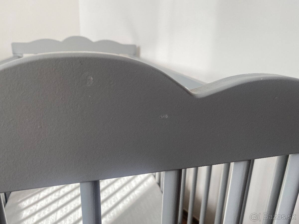 Detská postieľka Klups s matracom (Jysk) 120x60cm - 2