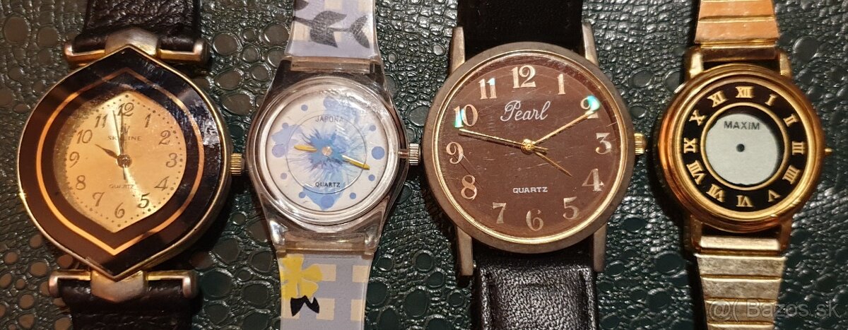 Staré hodinky - kus po 3 eurá - 2