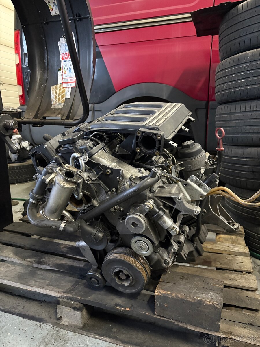 Rozpredám motor e46 m47d20 100kw - 2