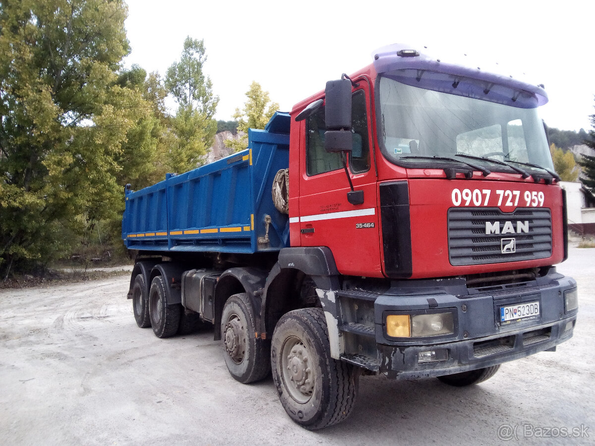 Man 35.464 8x6 sklapač - 2