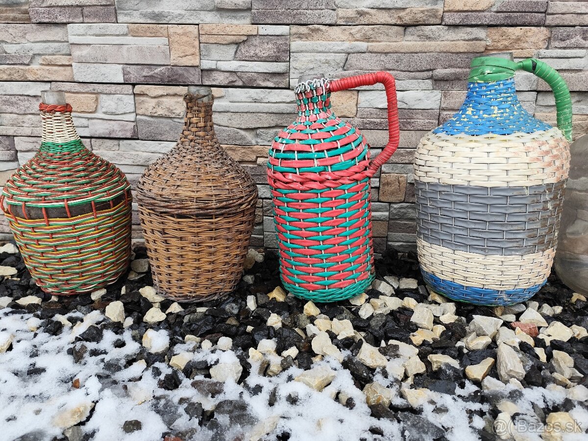 Staré demižóny - 2