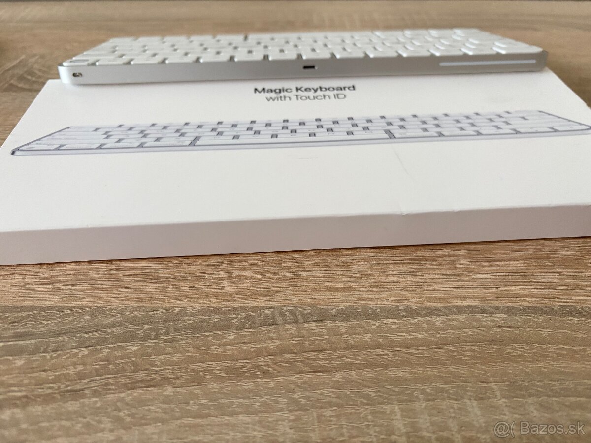 Apple Magic Keyboard s Touch ID – biela, ISO - 2