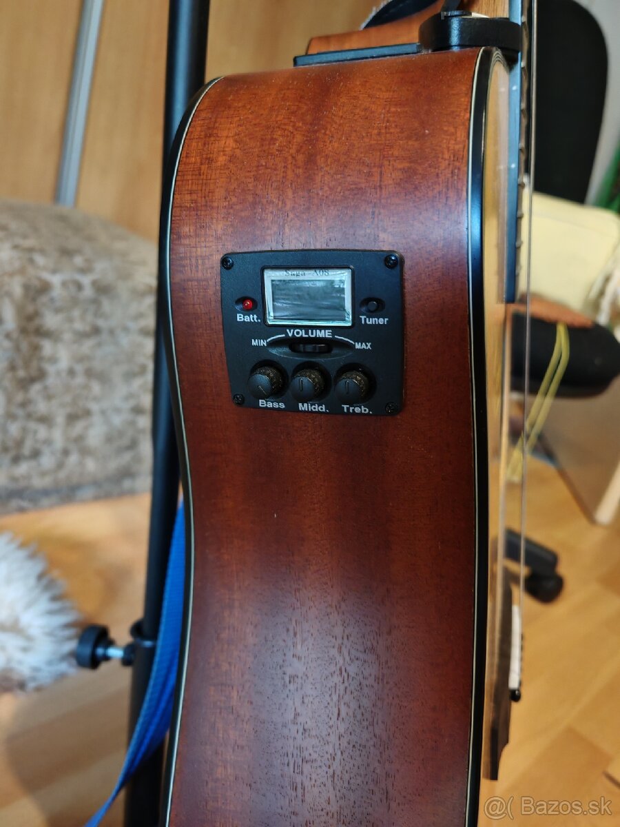 Elektroakustická gitara Mantic (s integrovanou ladičkou) - 2