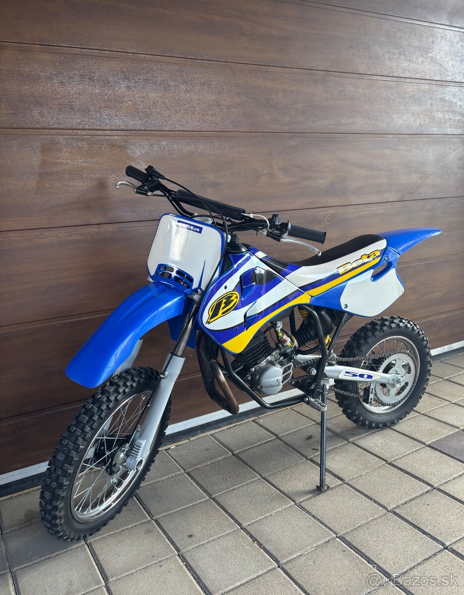 Beta 50 – 50cc 2T, 15/12 kolesá