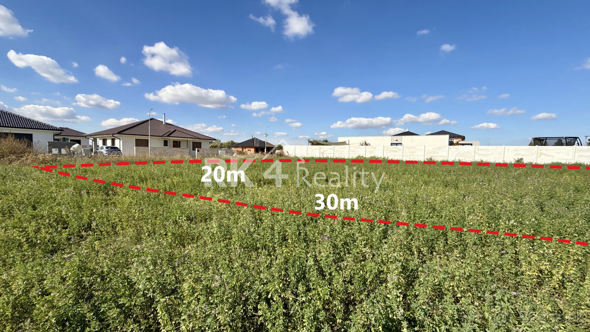 RK4 - PREDAJ - Stavebný pozemok na výstavbu rodinného domu , - 2