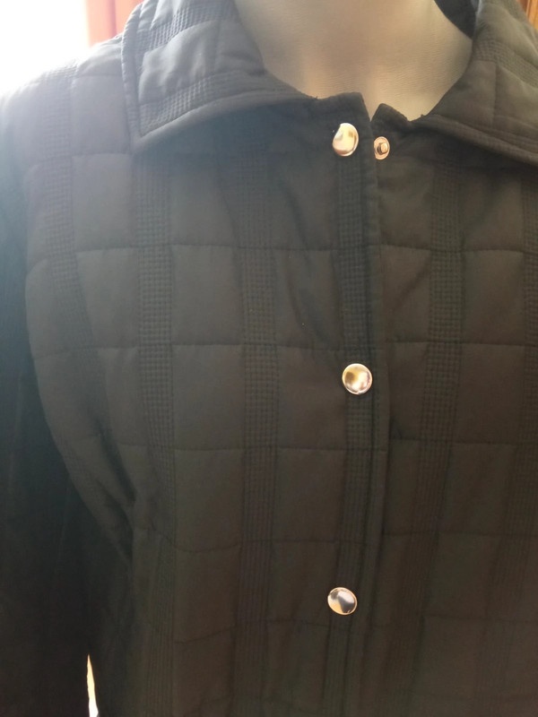 čierna prechodná bunda - 2