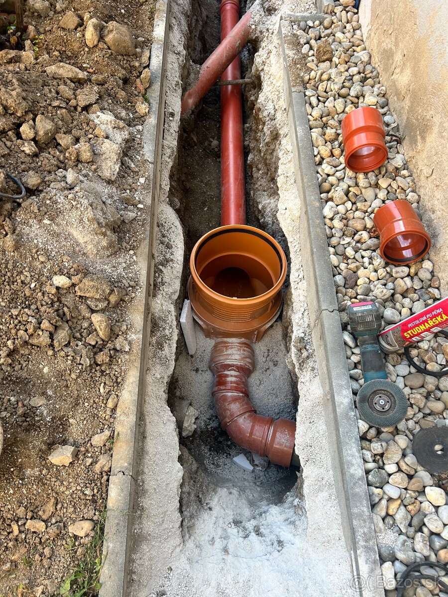 Kanalizačné prípojky Nitrianske Pravno a okolie Prievidze - 2