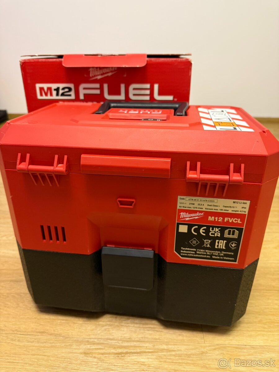 Aku kompaktny vysavac Milwaukee M12 FVCL - 2