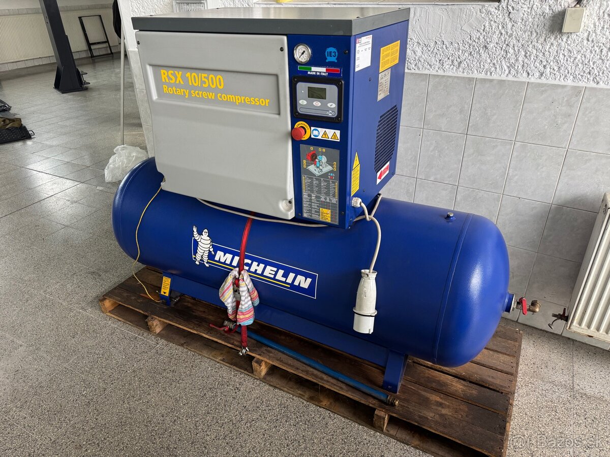 Skrutkový kompresor Michelin RSX 10/500 - 2