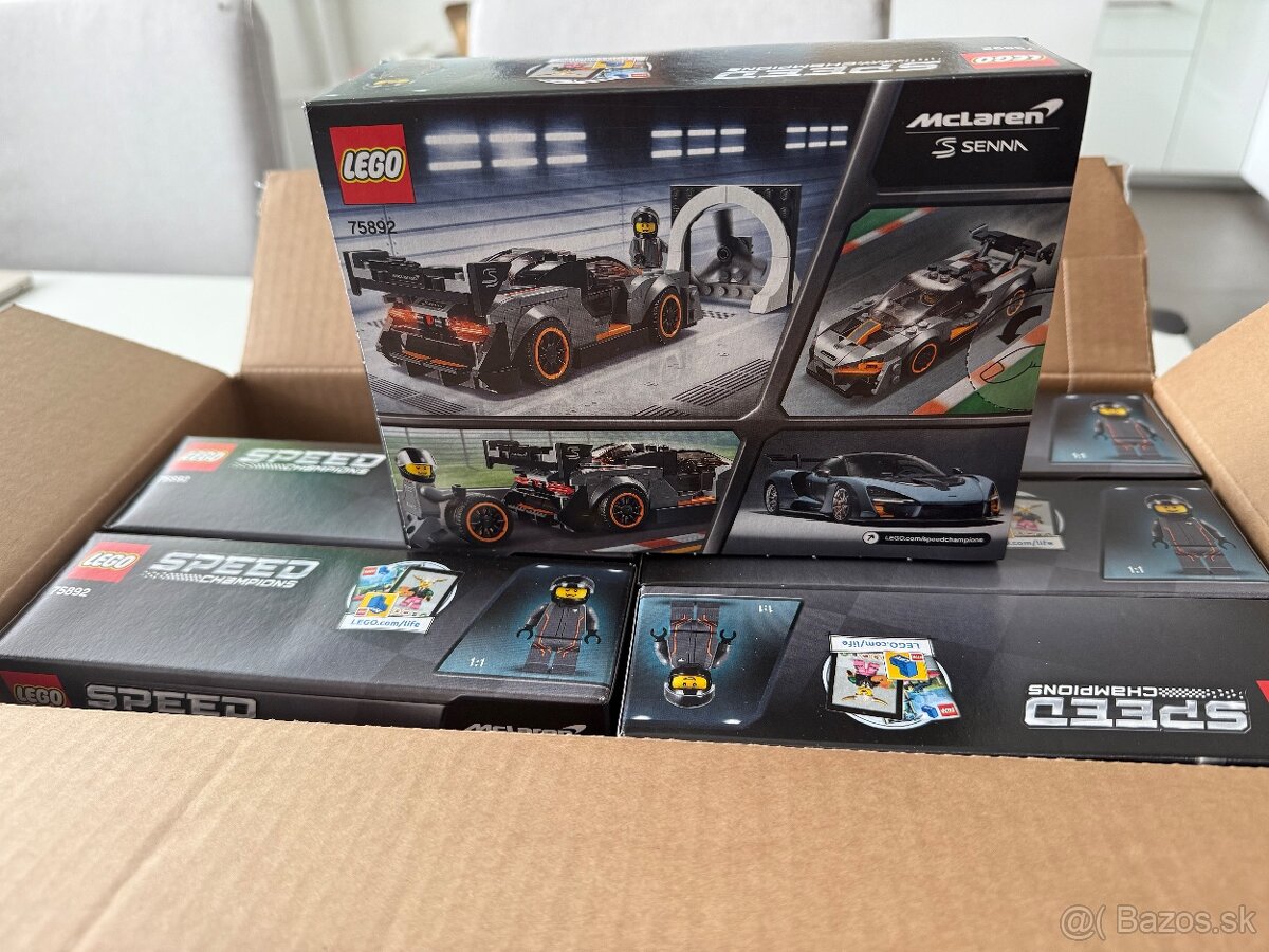 LEGO SPEED CHAMPIONS 75892 McLaren Senna (6 ks) - NOVÉ - 2