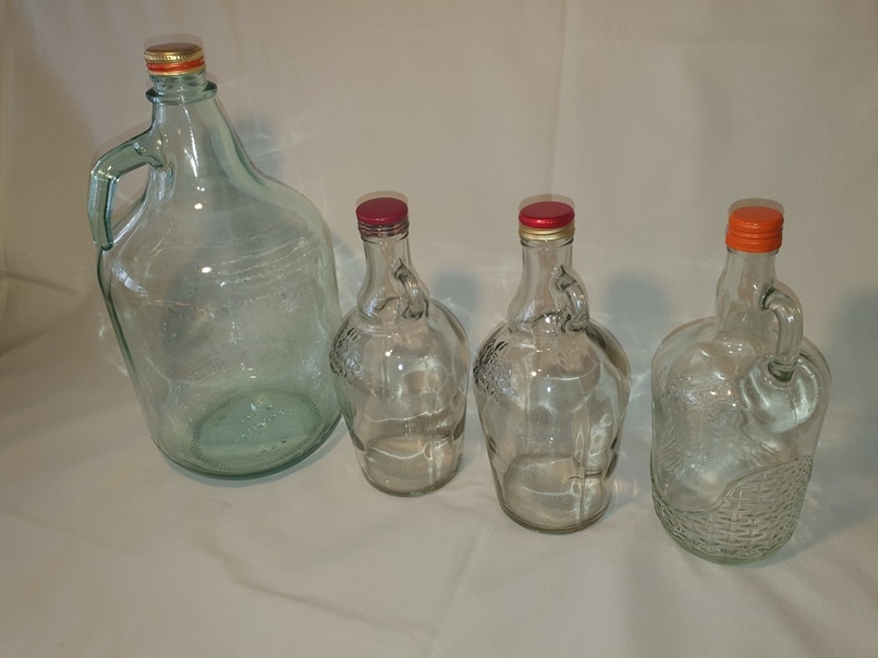 DEMIŽÓN SKLENENÝ 1L a 5L - 2