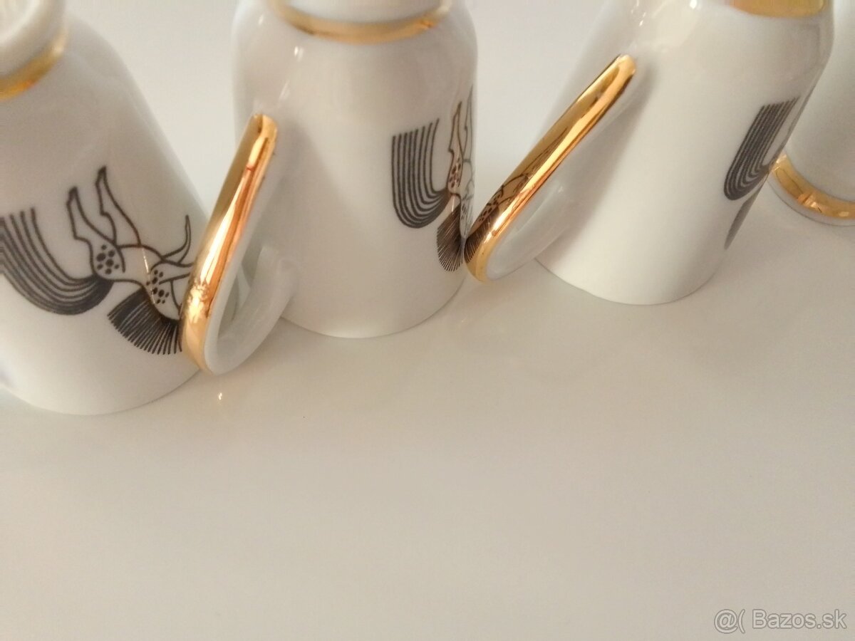 Jaroslav Ježek súprava pohárov pre Becher Expo 58 - 2