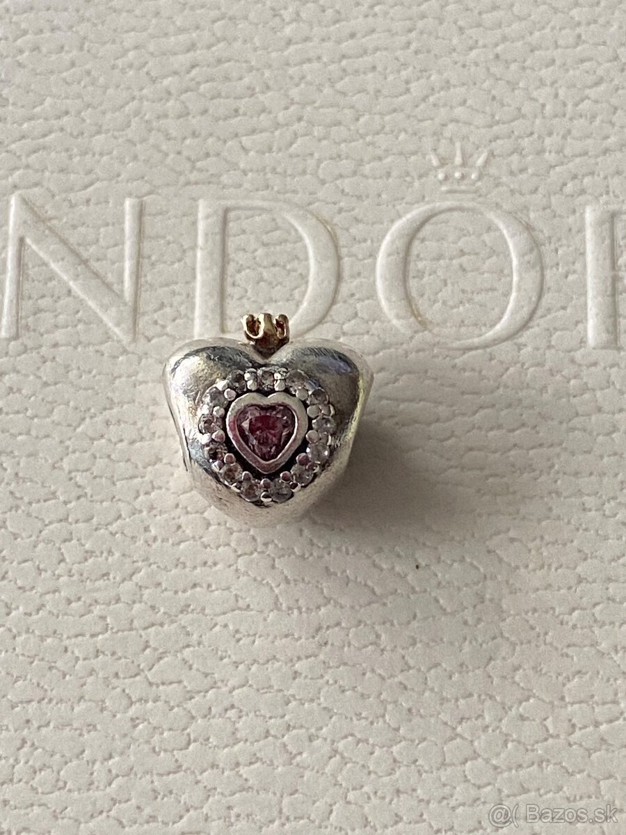 Pandora bicolor srdiečko - 2