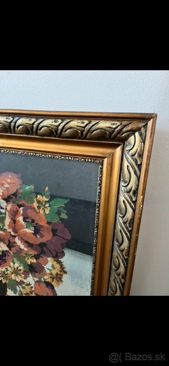 Gobelinové obrazy a rám - 2