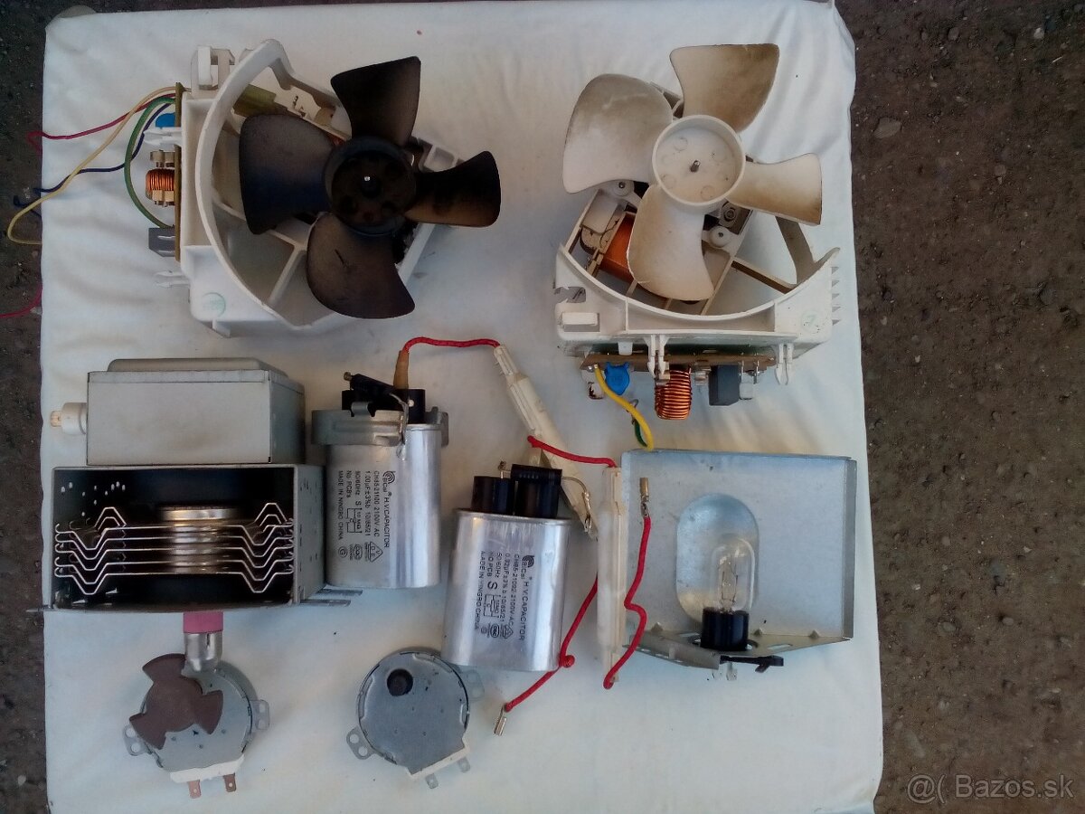 Súčiastky mikrovlnka - - 2