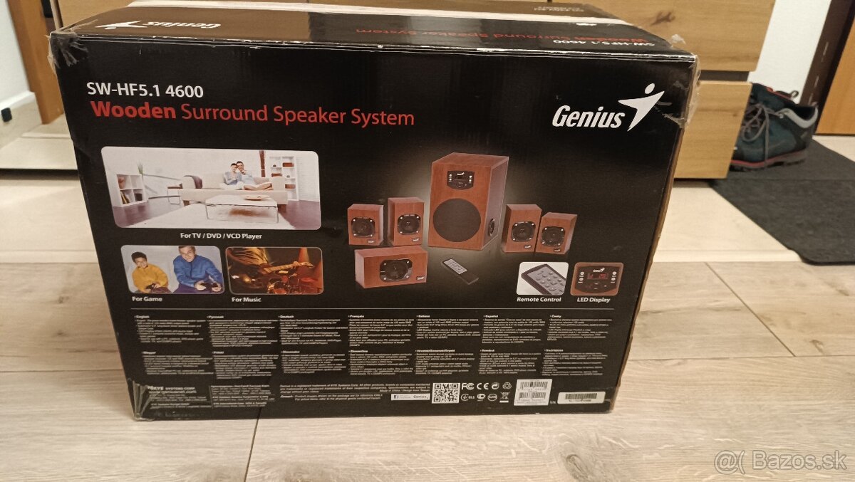 Reproduktory 5.1 genius - 2