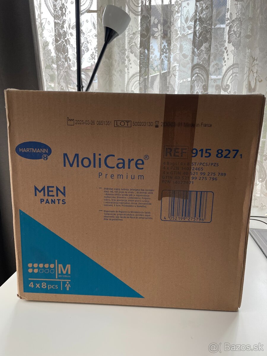 MOLICARE MEN Premium, veľ. M - 7 kvapiek - 2