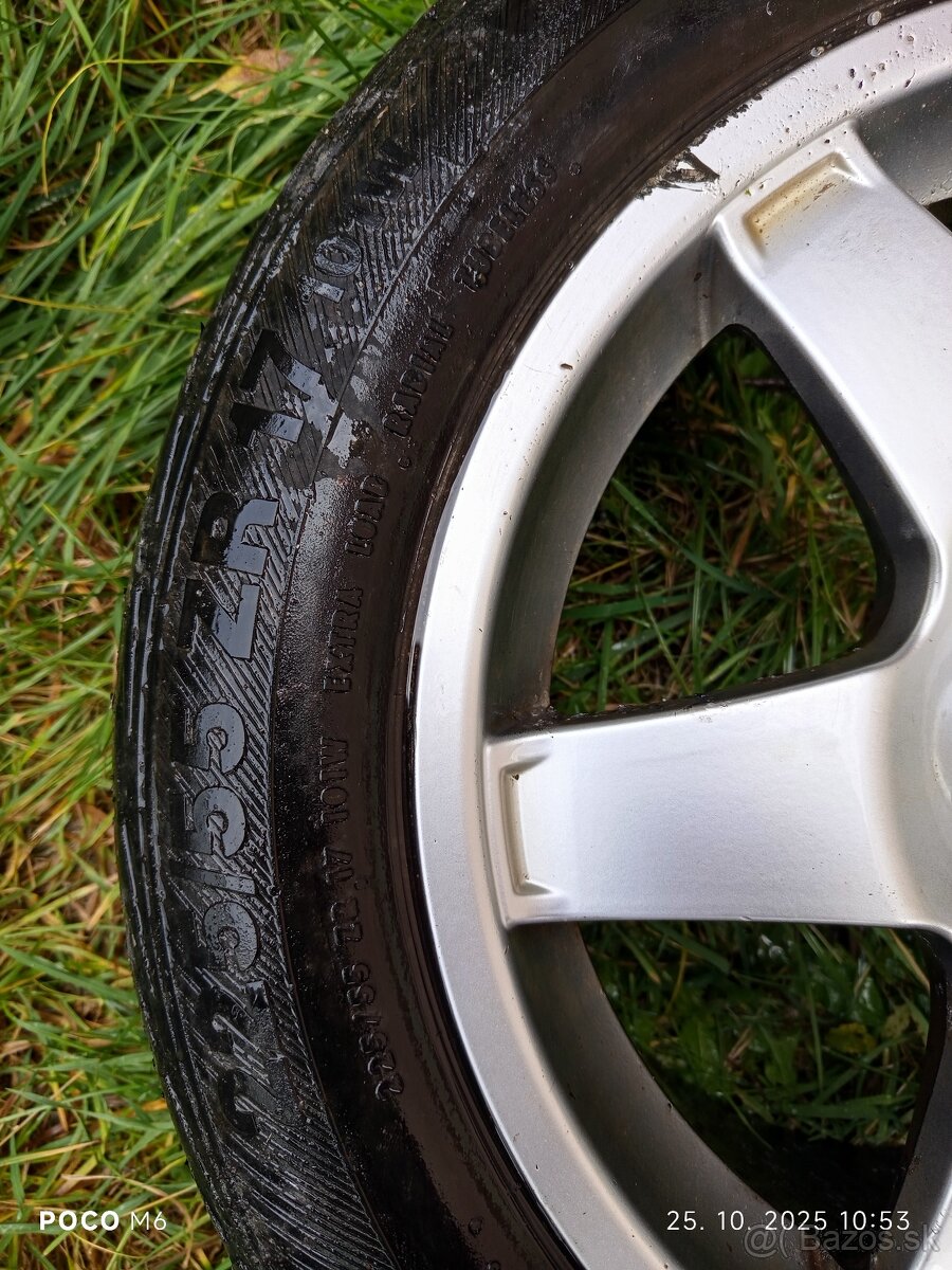 Hliníkové disky r17 Toyota RAV4 - 2