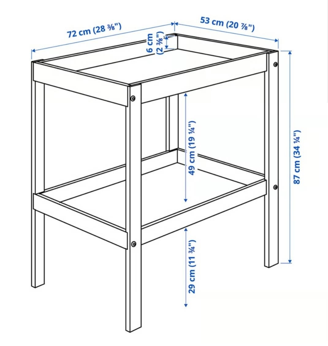Prebaľovací pult IKEA Singlar - 2