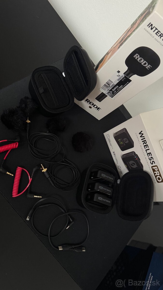 bezdrôtový mikrofóny RØDE Wireless PRO + Interview GO - 2