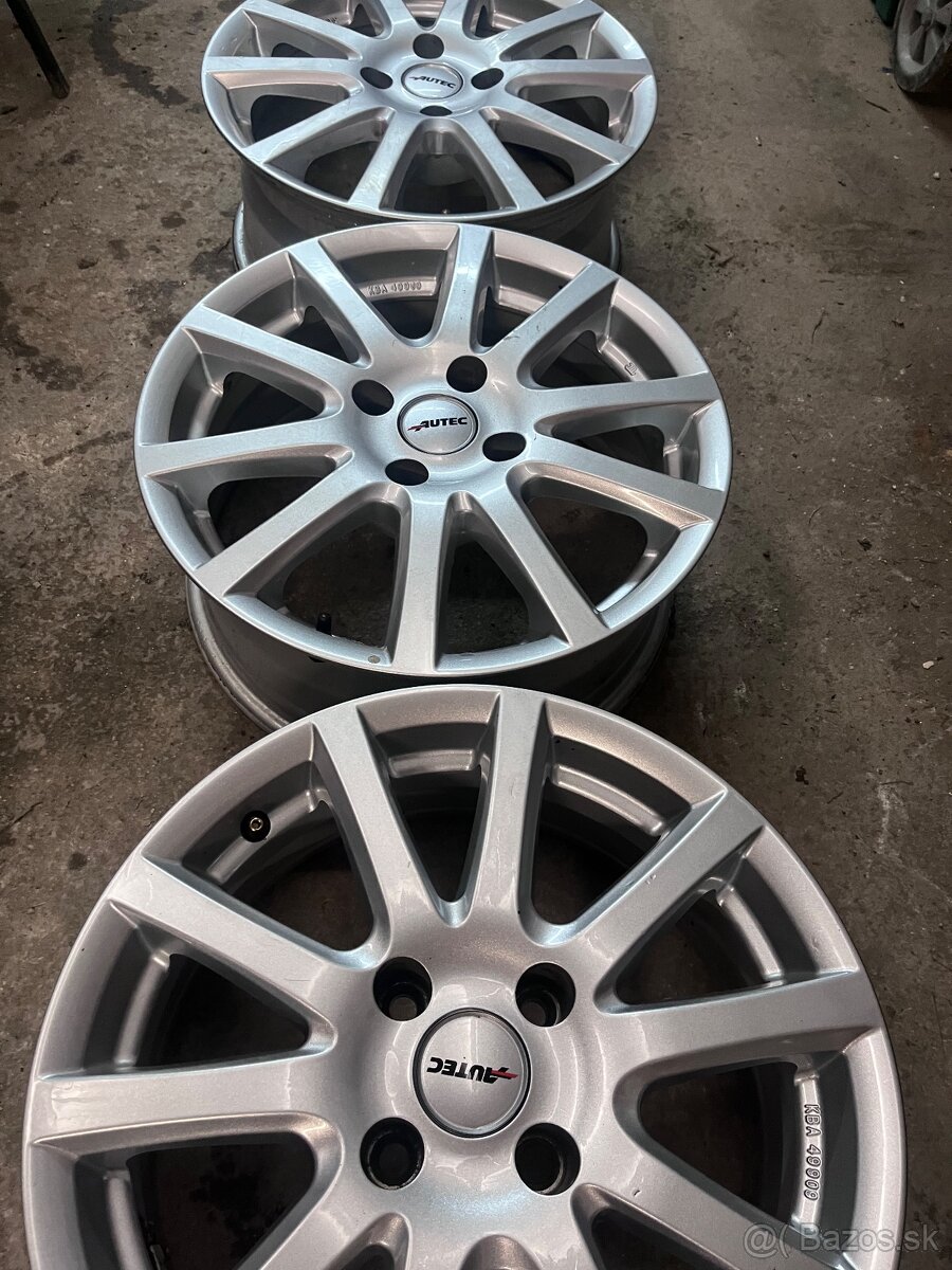 Predám ALU disky AUTEC R16 4x108 - 2