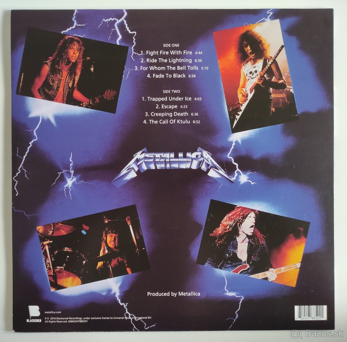 LP - Metallica / Ride The Lightning - 2