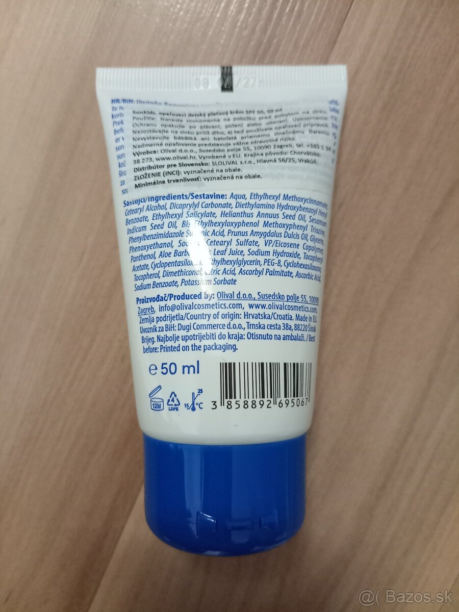 Opaľovací krém spf 50 - 2