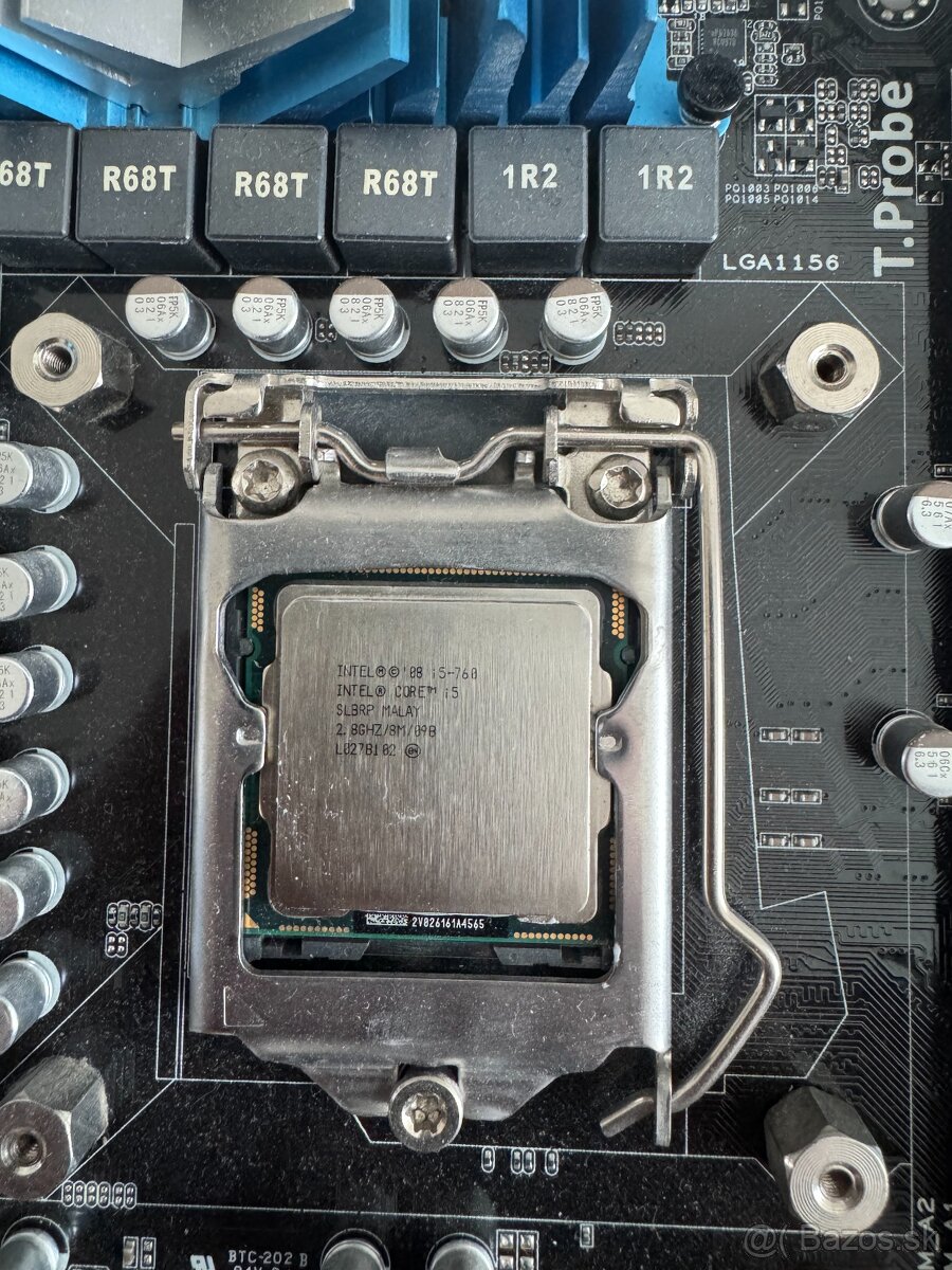 Asus P7P55D + Intel Core i5-760 + CoolerMaster chladic - 2