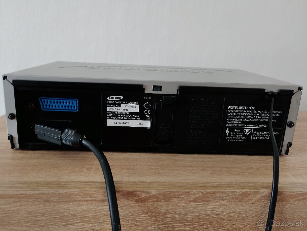 SAMSUNG SV-261GX+DO+scart kábel - 2