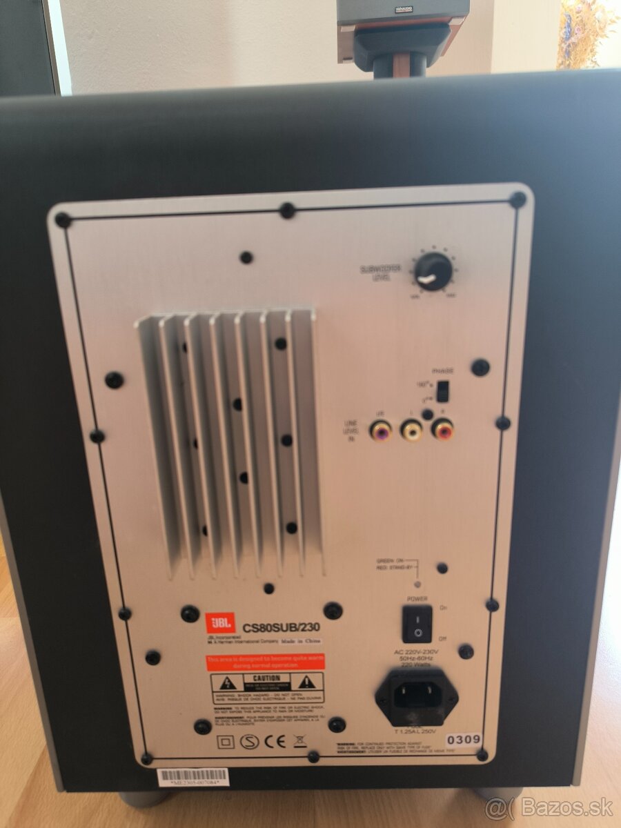 Subwoofer JBL CS80SUB - 2