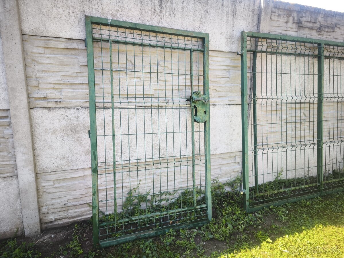 Krídlová brána 4m šírka - 2