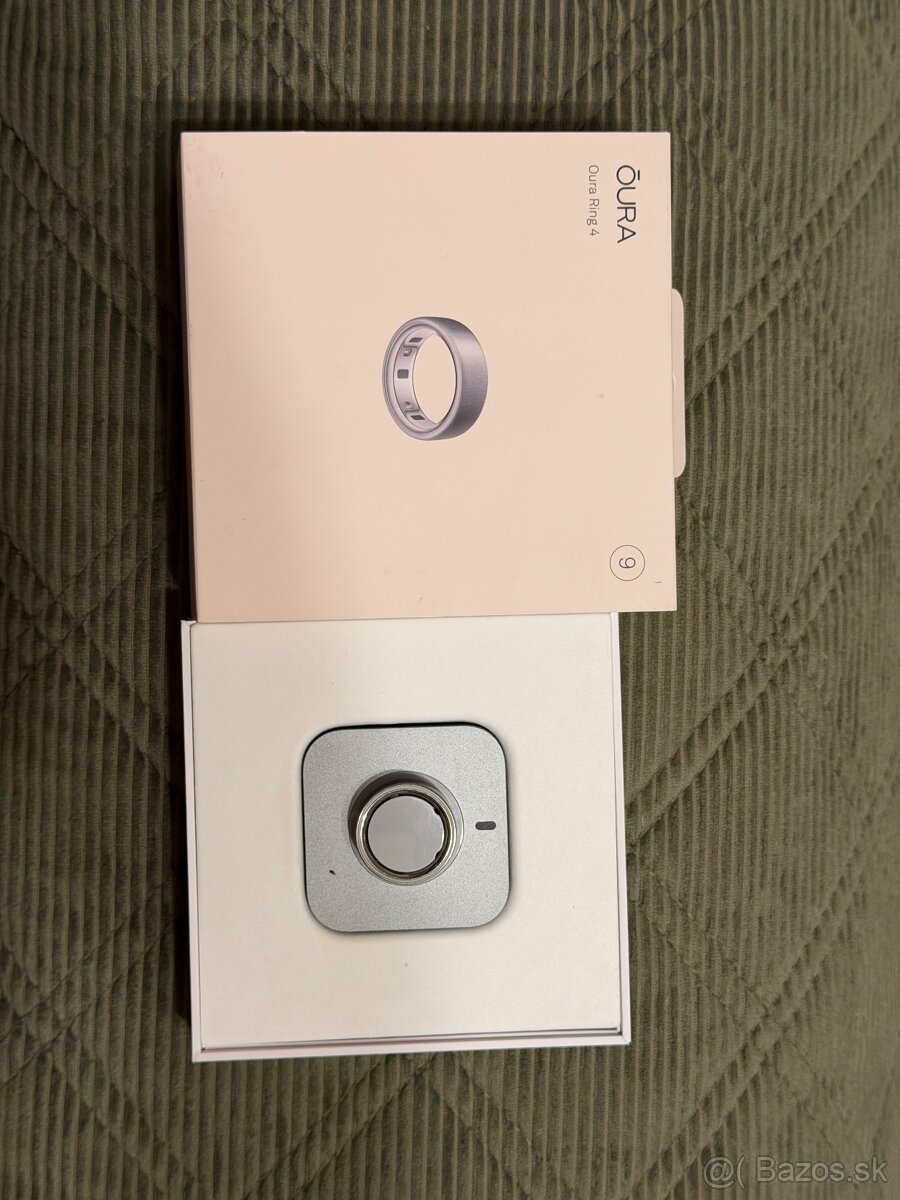Oura Ring 4 Brushed Silver – veľkosť 9 - 2