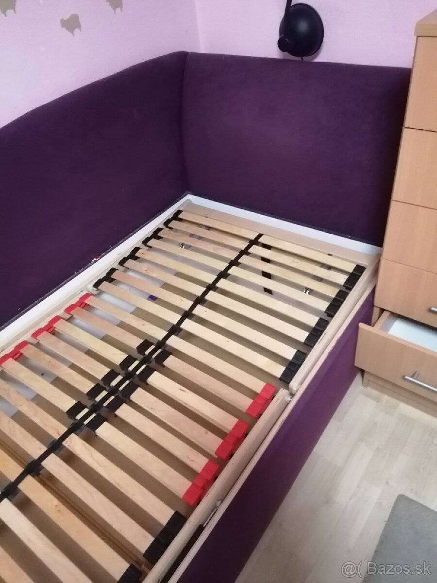 Pohodlná posteľ 90x200 - 2