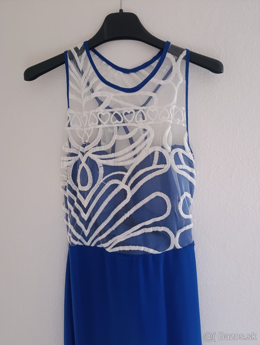 Modré šaty - 2