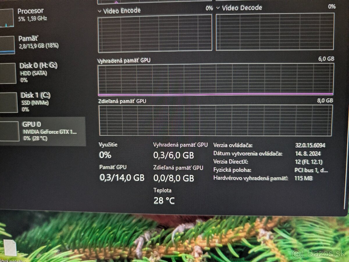 Grafická karta MSI gtx 1060 - 2