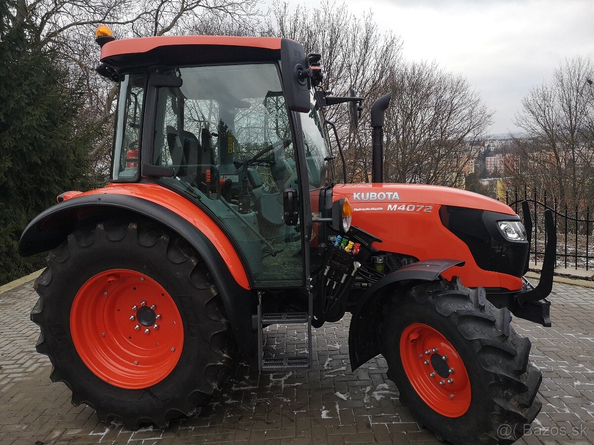 Kubota M 4072 + čelný nakladač TracLift TL 140 SL - 2