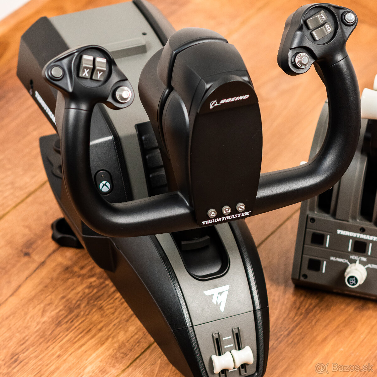 Predám Thrustmaster TCA Yoke Boeing edíciu + 2x quadrant) - 2