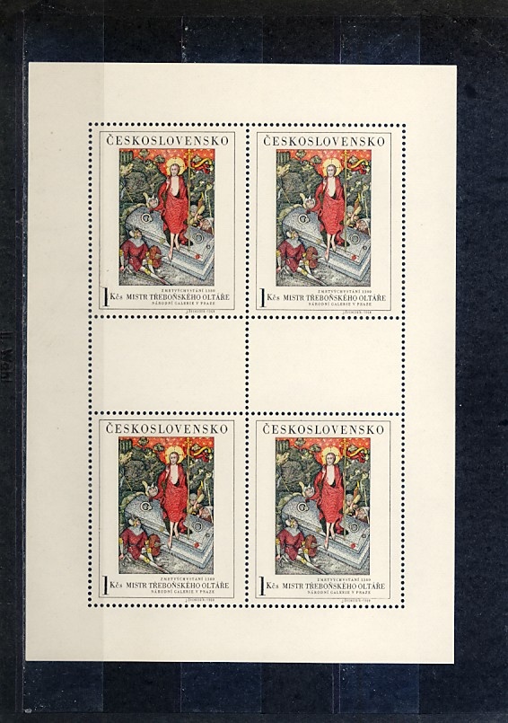 Poštové známky Československo 4 - 2