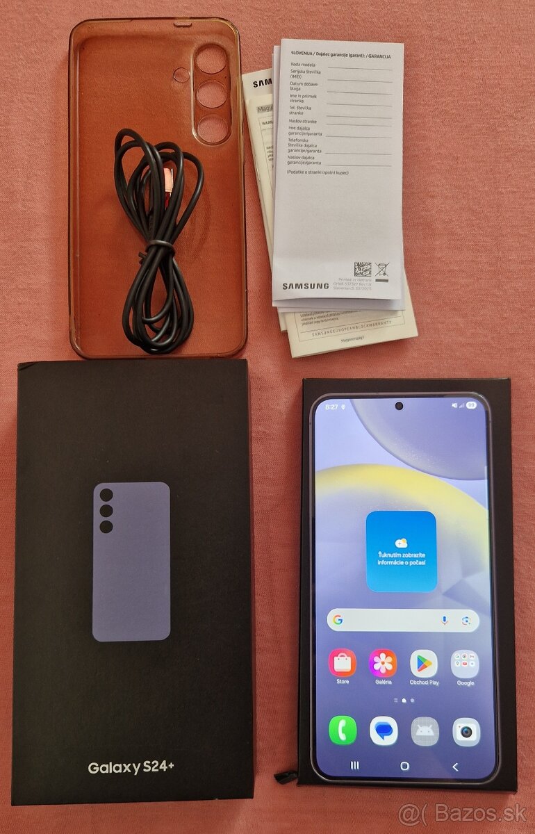 Predám Samsung S24 Plus 256GB ako nový V Záruke - 2