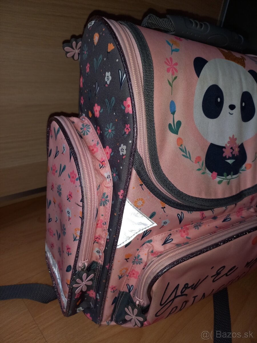 Školská taška s pandou - 2
