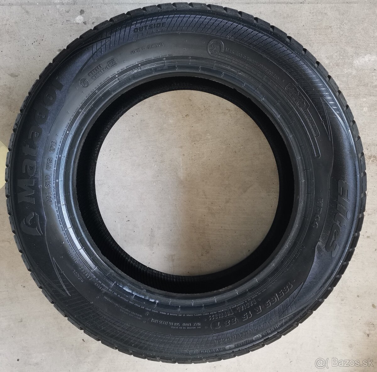 Predám letné pneumatiky 185 /65 R15 - 2