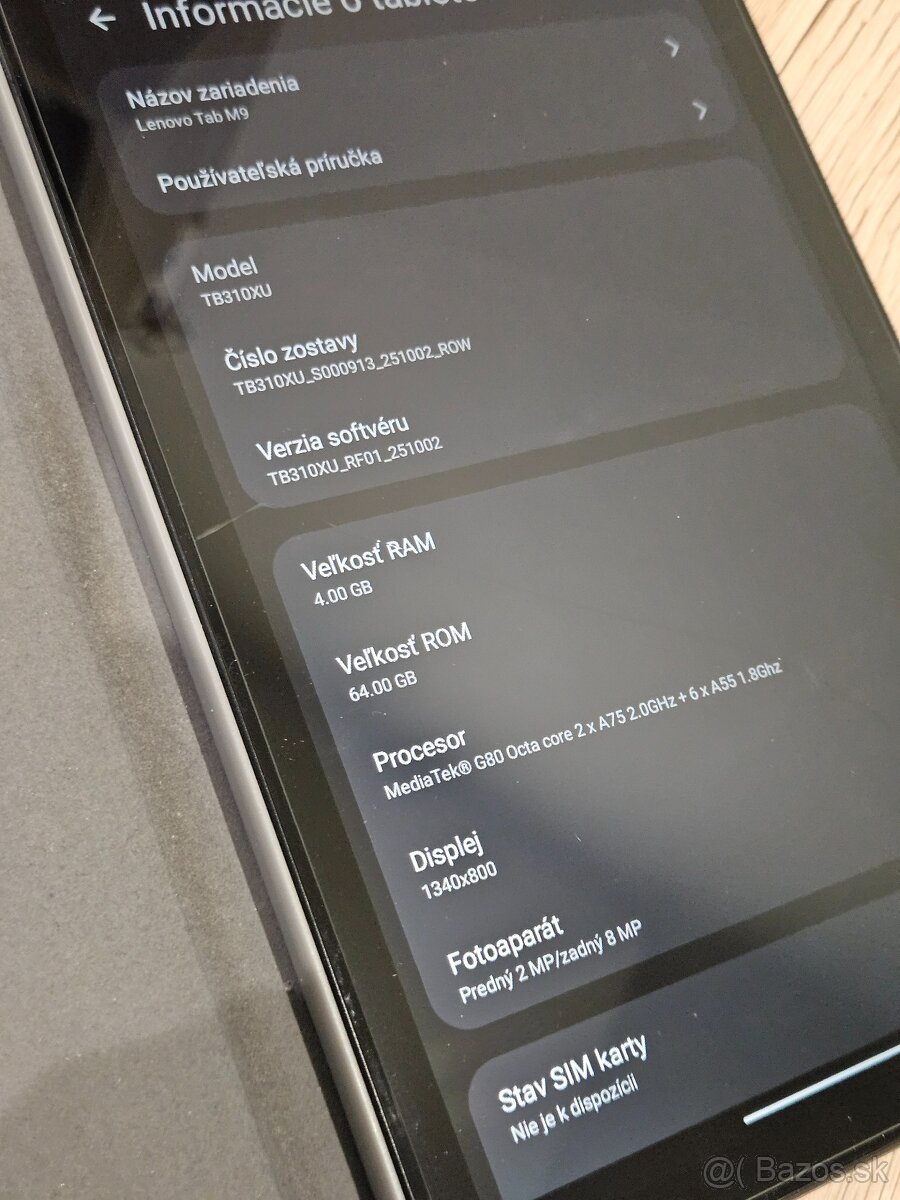 LENOVO TAB M9 (TB310XU) - 2
