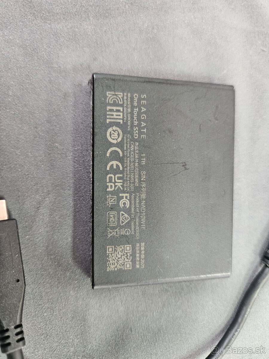 Externý SSD disk Seagate One Touch 1TB - 2