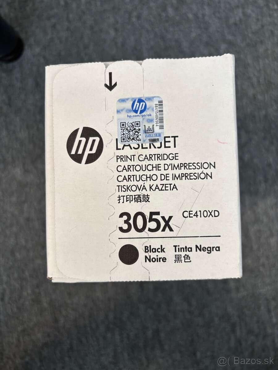 HP CF410X č. 410X čierny originálny - 2