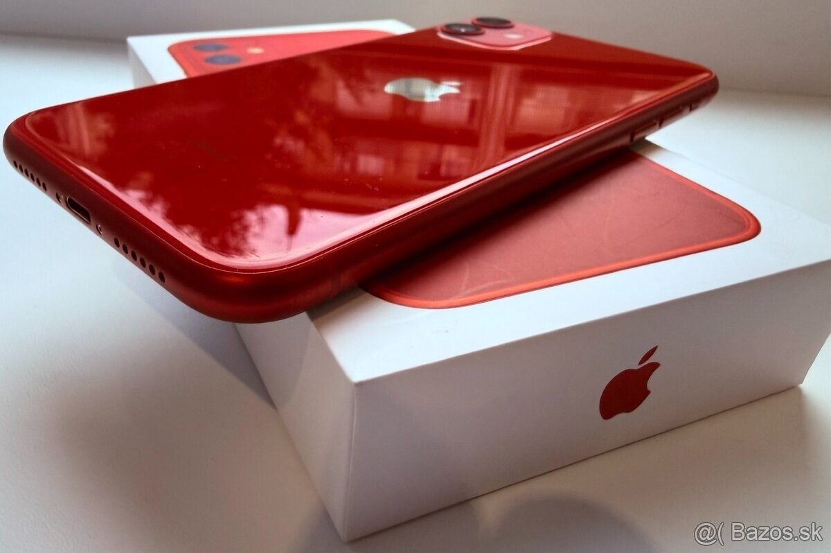 iPhone 11 64GB Red v super stave - 2
