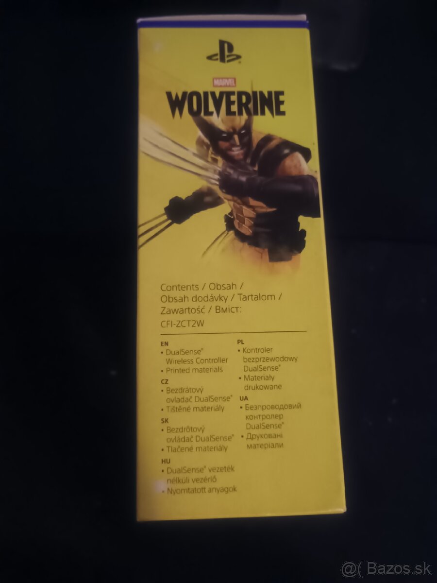 PS5 DualSense controller - Wolverine Yellow Limited Edition - 2
