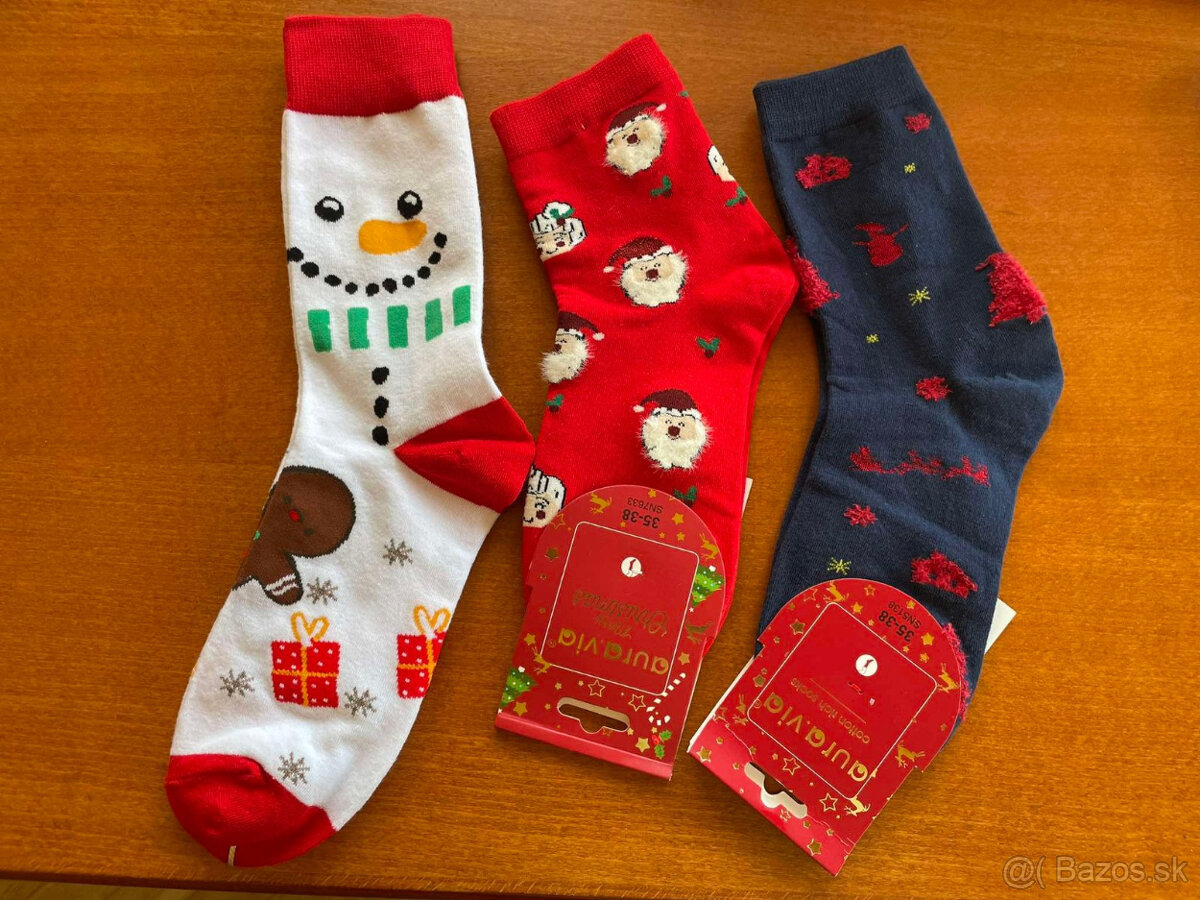 nové dámske ponožky č. 35-38 - 2